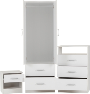 Image: 6828 - Polar Bedroom Set - White